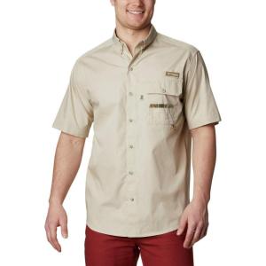 imageColumbia Mens Sharptail Short Sleeve ShirtSharptail Short Sleeve ShirtFossilRt Edge