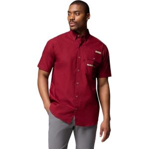 imageColumbia Mens Sharptail Short Sleeve ShirtSharptail Short Sleeve ShirtRed JasperTimberwoods Camo