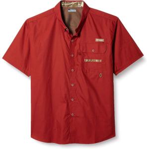 imageColumbia Mens Sharptail Short Sleeve ShirtSharptail Short Sleeve ShirtRed OxideRt Edge