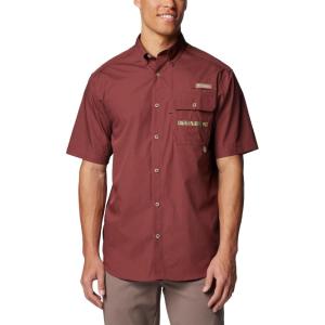 imageColumbia Mens Sharptail Short Sleeve ShirtSharptail Short Sleeve ShirtRed RocksTimberwoods Camo