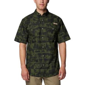 imageColumbia Mens Sharptail Short Sleeve ShirtSharptail Short Sleeve ShirtSurplus Green Deer Stand Check