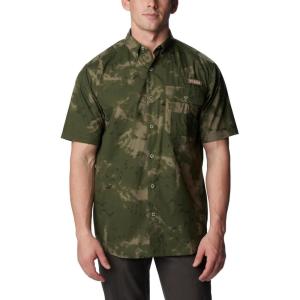 imageColumbia Mens Sharptail Short Sleeve ShirtSharptail Short Sleeve ShirtSurplus Green Migration Print