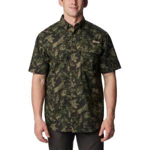 imageColumbia Mens Sharptail Short Sleeve ShirtSharptail Short Sleeve ShirtSurplus Green Woodsman Print