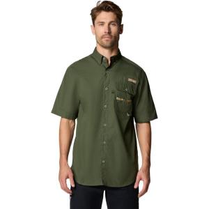 imageColumbia Mens Sharptail Short Sleeve ShirtSharptail Short Sleeve ShirtSurplus GreenTimberwoods Camo