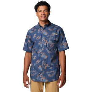 imageColumbia Mens Sharptail Short Sleeve ShirtSharptail Short Sleeve ShirtZinc Retrodeer