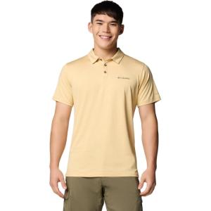 imageColumbia Mens Tech Trail Utility PoloSand Dune Heather