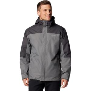 imageColumbia Mens Tunnel Falls II Interchange JacketCity GreyShark