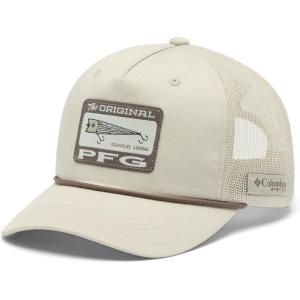 imageColumbia UnisexAdult PFG River Rover Snap BackDark StoneRetro Lure Graphic