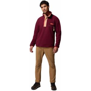 imageColumbia mens Helvetia II Half Snap FleeceRich Wine