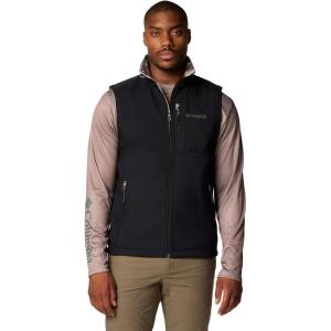 imageColumbia mens Phg Ascender II Softshell VestBlackTimberwoods Camo