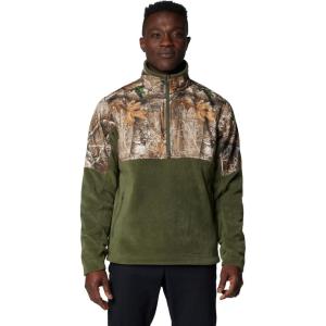 imageColumbia mens Phg Fleece Overlay II 14 ZipSurplus GreenRealtree Edge
