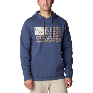 imageColumbia mens Phg Game Flag Ii HoodieHooded SweatshirtZinc  Dark Stone Dog Flag