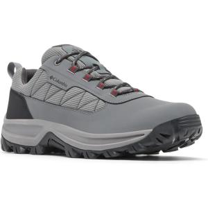 imageColumbia Mens Transverse Hike LowTitanium Grey SteelMountain Red