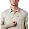 imageColumbia Mens Silver Ridge Lite Hybrid ShirtFossilTusk