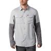 imageColumbia Mens Silver Ridge Lite Hybrid ShirtColumbia GreyCity Grey