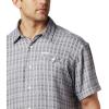 imageColumbia Mens Declination Trail II Short Sleeve Shirt UV Protection Active FitWhite Stripe