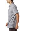 imageColumbia Mens Declination Trail II Short Sleeve Shirt UV Protection Active FitWhite Stripe