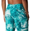 image:imageColumbia Mens PFG Tamiami II Short Sleeve ShirtElectric Turquoise Realtree Horizon