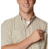 image:imageColumbia Mens PFG Tamiami II Short Sleeve ShirtFossilRealtree Edge