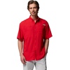 image:imageColumbia Mens PFG Tamiami II Short Sleeve ShirtRed Spark