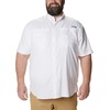 image:imageColumbia Mens PFG Tamiami II Short Sleeve ShirtWhite  Legacy