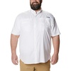 image:imageColumbia Mens PFG Tamiami II Short Sleeve ShirtWhite  Legacy
