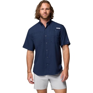 image:imageColumbia Mens PFG Tamiami II Short Sleeve ShirtCollegiate Navy
