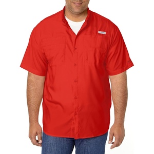 image:imageColumbia Mens PFG Tamiami II Short Sleeve ShirtRed Spark