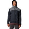 image:imageColumbia Mens Glennaker Lake II Rain JacketBlackCity Grey