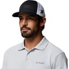 image:imageColumbia Unisex Adult PFG Mesh 3D Stretch Snap BackBlackMulti Colored Weld