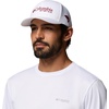 image:imageColumbia Unisex Adult PFG Mesh 3D Stretch Snap BackWhiteMulti Colored Weld
