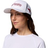 image:imageColumbia Unisex Adult PFG Mesh 3D Stretch Snap BackWhiteMulti Colored Weld