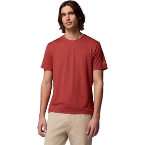 image:imageColumbia Mens Parsons Point Short Sleeve Logo TeeRed Oxide Heather