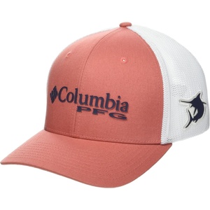 image:imageColumbia PFG Logo Mesh Ball CapFaded PeachWhite
