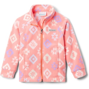 image:imageColumbia Youth Girls Benton Springs II Printed FleeceHot Coral Hinterland