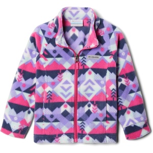 image:imageColumbia Youth Girls Benton Springs II Printed FleeceWhite Checkpoint